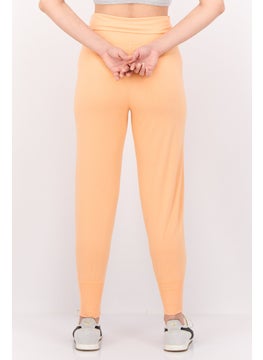 Aerie Women Regular Fit Solid Leggings, Peach  - Image 2