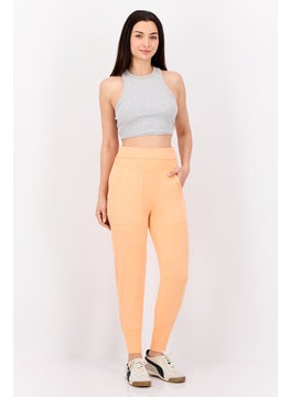 Aerie Women Regular Fit Solid Leggings, Peach  - Image 3