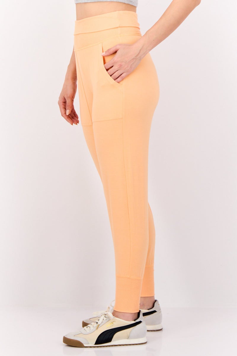Aerie ليجنز نسائي عادي، لون خوخي - Image 4