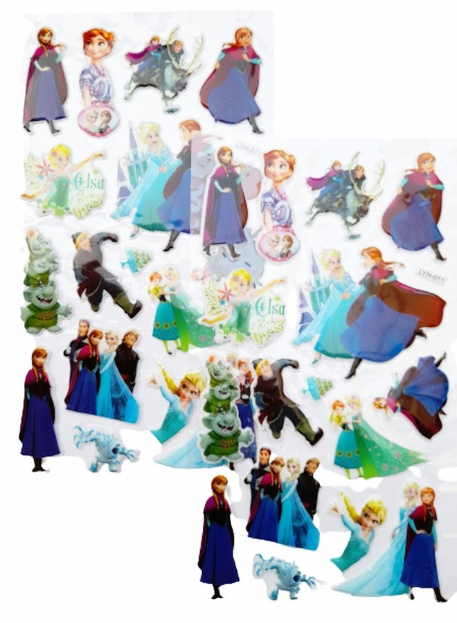 KCR Paper Frozen Wall Sticker (4.72 x 8.46 inches, Multicolour) - Image 3