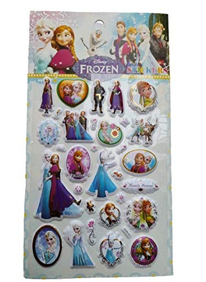 KCR Paper Frozen Wall Sticker (4.72 x 8.46 inches, Multicolour) - Image 1