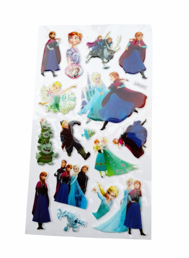 KCR Paper Frozen Wall Sticker (4.72 x 8.46 inches, Multicolour) - Image 2