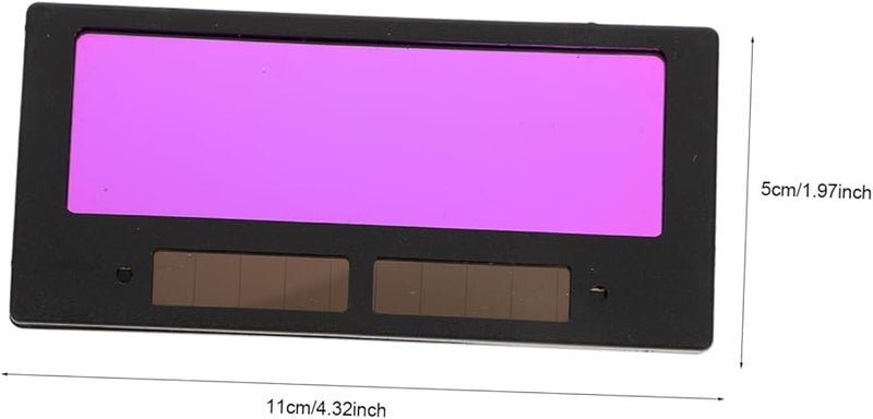 قناع اللحام ذو العدسات الداكنة تلقائياً، عدسة التعتيم الآلي، فلتر بصري متعدد للأشعة فوق البنفسجية، غطاء واقي - Image 3