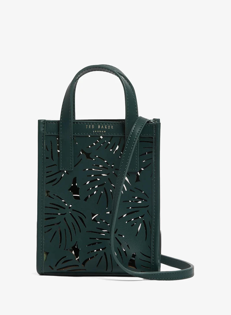 تيد بيكر Leeora Laser Cut Leaf Detail Nano Bag