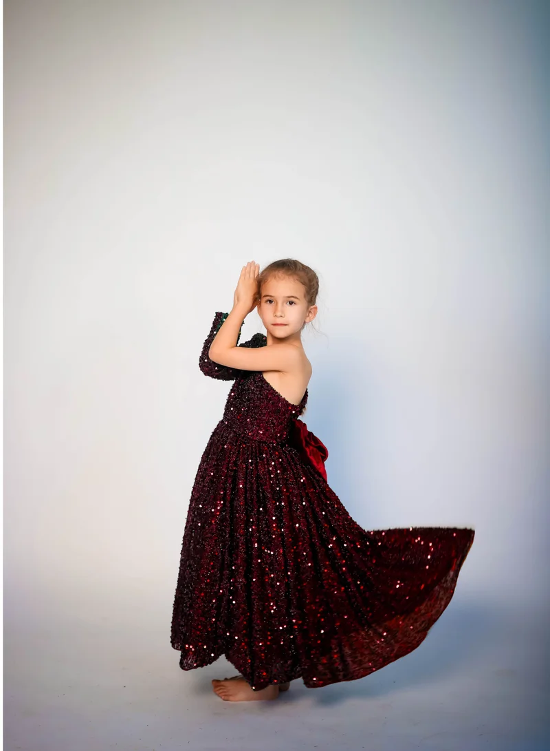 D'Daniela Sequin Party Dress