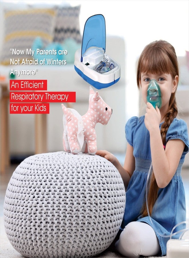 Thermomate TP-Nebulizerkit1 Nebulizer Kit Both Child and Adult Mask (White) Made in India - Image 4