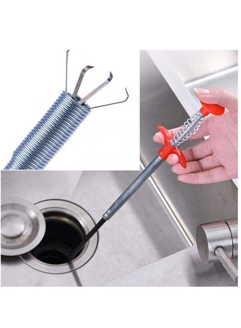 Sink Drain Trash Pickup Gripper Sewer Tub Pipeline Clog Dredge Picker Hair Removal Catcher 90 Cm - Image 4
