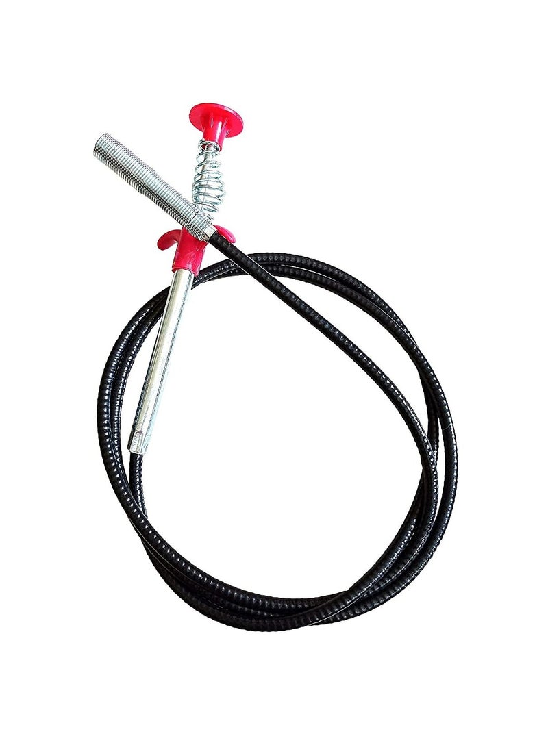 Sink Drain Trash Pickup Gripper Sewer Tub Pipeline Clog Dredge Picker Hair Removal Catcher 90 Cm - Image 2