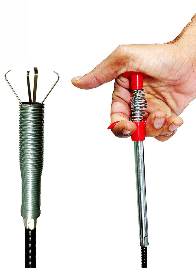 Sink Drain Trash Pickup Gripper Sewer Tub Pipeline Clog Dredge Picker Hair Removal Catcher 90 Cm - Image 3