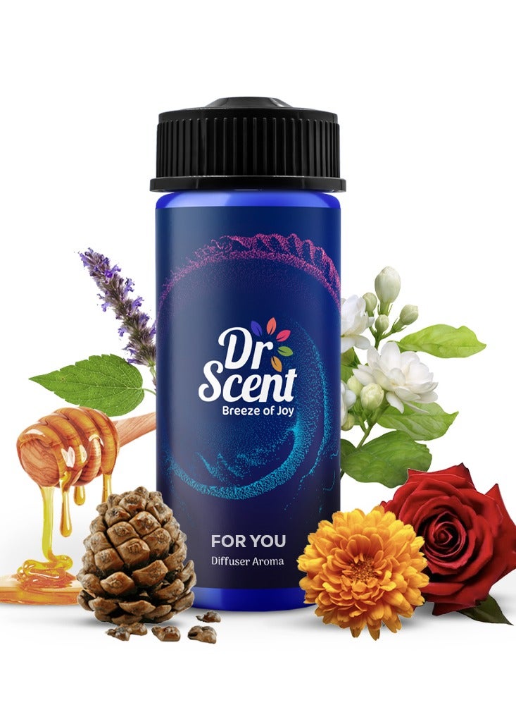Dr Scent Breeze of Joy Diffuser Aroma For You (170ml) – Luxurious Home, Hotel & Spa Fragrance | Notes of Orange Blossom, Jasmine, Rose, Freesia White Honey, Patchouli & Cedarwood | Made in the UK - Image 1