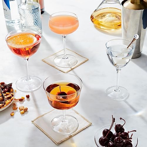 Bormioli Rocco Bartender Novecento 7.5 oz. Fizz Cocktail Glasses, Set of 4, Clear - Image 5
