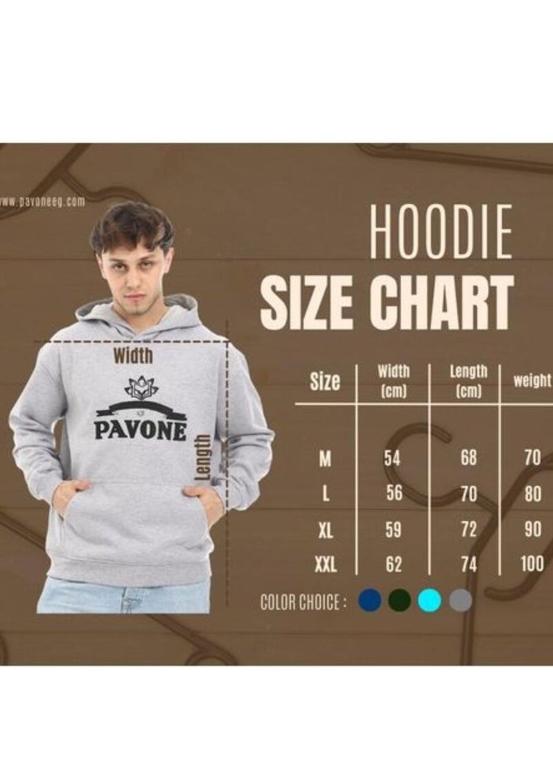 Pavone - Hoodie With Front Pocket - Image 1