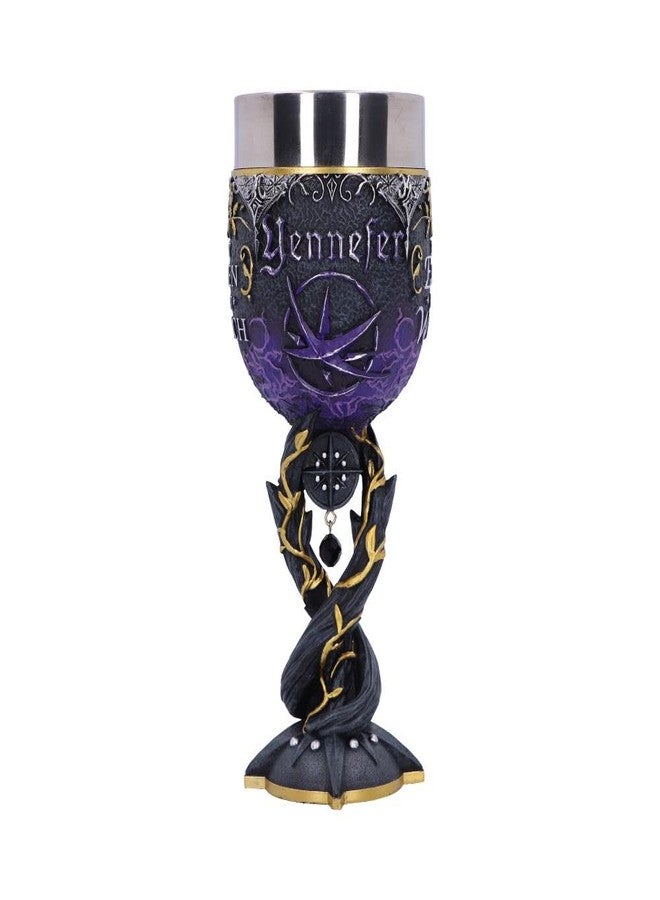 Nemesis Now Officially Licensed The Witcher Yennefer Goblet 19.5cm, Black - Image 3