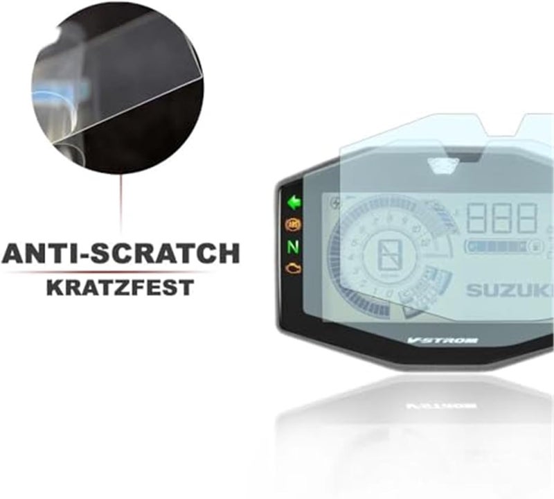 Wivplex Motorcycle Instrument Cluster Screen Protector - Image 3