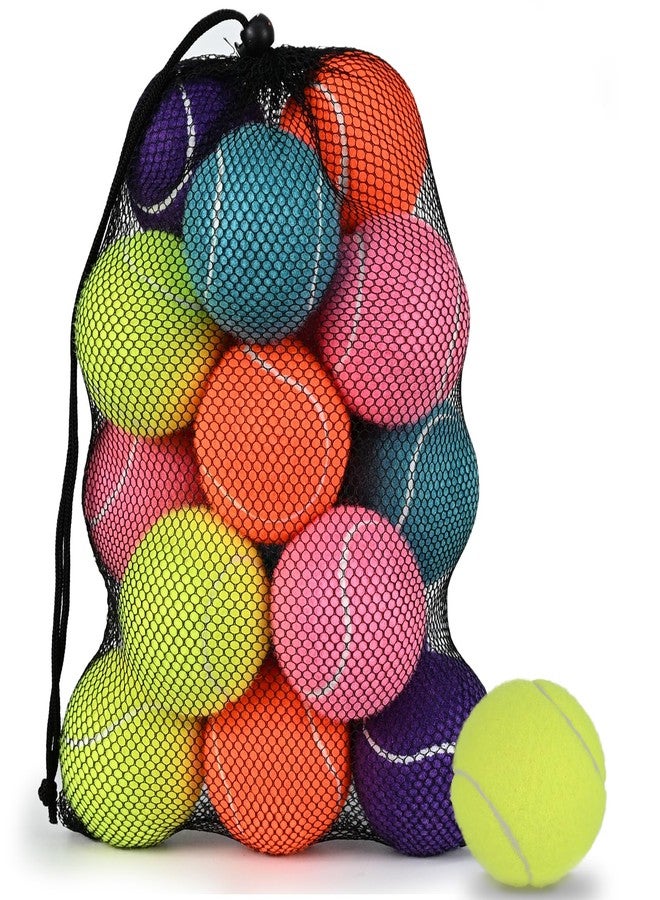 INSUM 20 Pack Bulk Tennis Balls, High Elasticity for Practice - Image 1