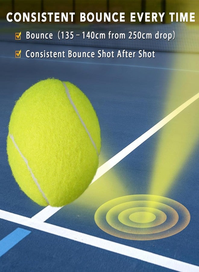 INSUM 20 Pack Bulk Tennis Balls, High Elasticity for Practice - Image 5
