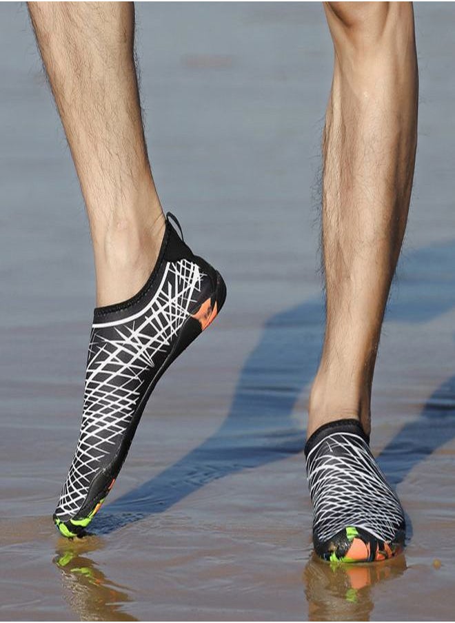 NIBEMINENT Pair Of Quick Dry Barefoot Water Shoes  - Image 1