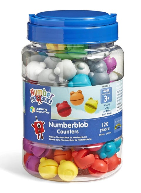 Numberblocks Numberblob Counting Set, Maths Counters for Kids, Maths Teaching Resources, Sorting Counters, Maths Mastery, Ages 3+