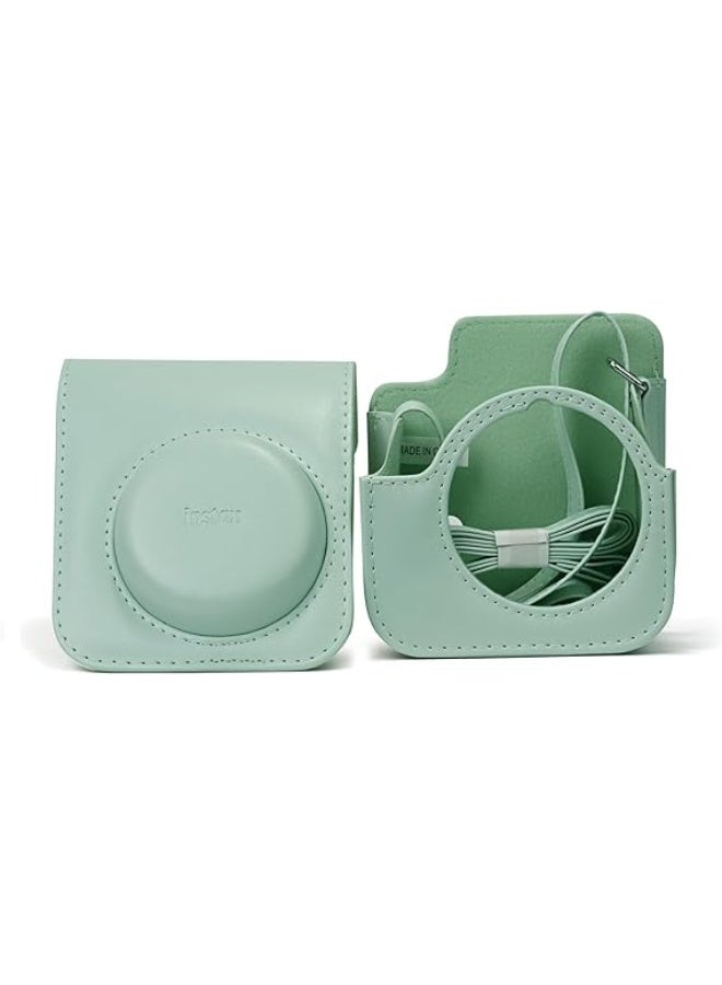 Carion INSTAX MINI 12 Protective Case Compatible with Instax Mini 12 Camera PU Leather Bag with Pocket and Adjustable Shoulder Strap - Image 2