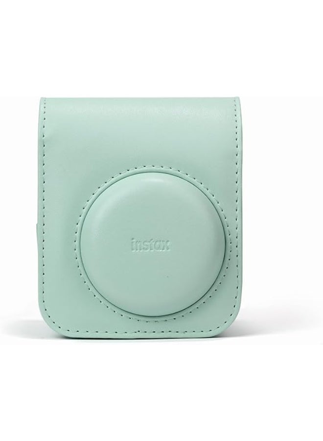 Carion INSTAX MINI 12 Protective Case Compatible with Instax Mini 12 Camera PU Leather Bag with Pocket and Adjustable Shoulder Strap - Image 4