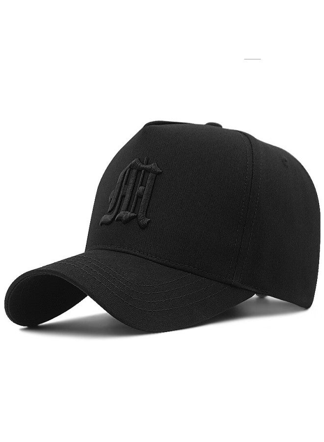 Grgn Men's Large Head Cirference High Crown All-season Baseball Cap Versatile Visor Hat Sun Protection Cap - Image 4