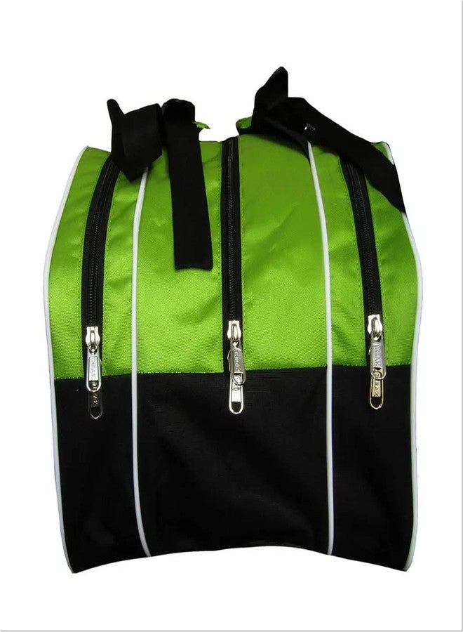 THRAX Aura X10 Badminton Kit Bag Black Lime - Image 3