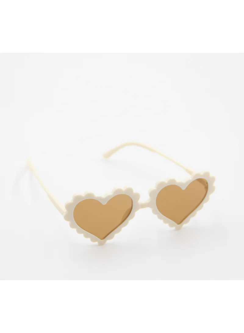 D'Daniela Ana Glasses and Headband Set For Babies and Girls Cream Colour