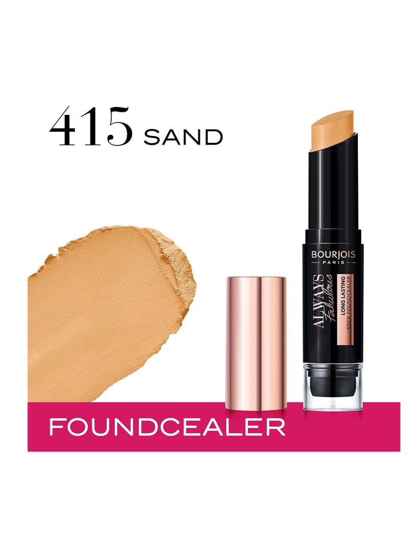 BOURJOIS PARIS Always fabulous stick foundcealer  415 sand - Image 2