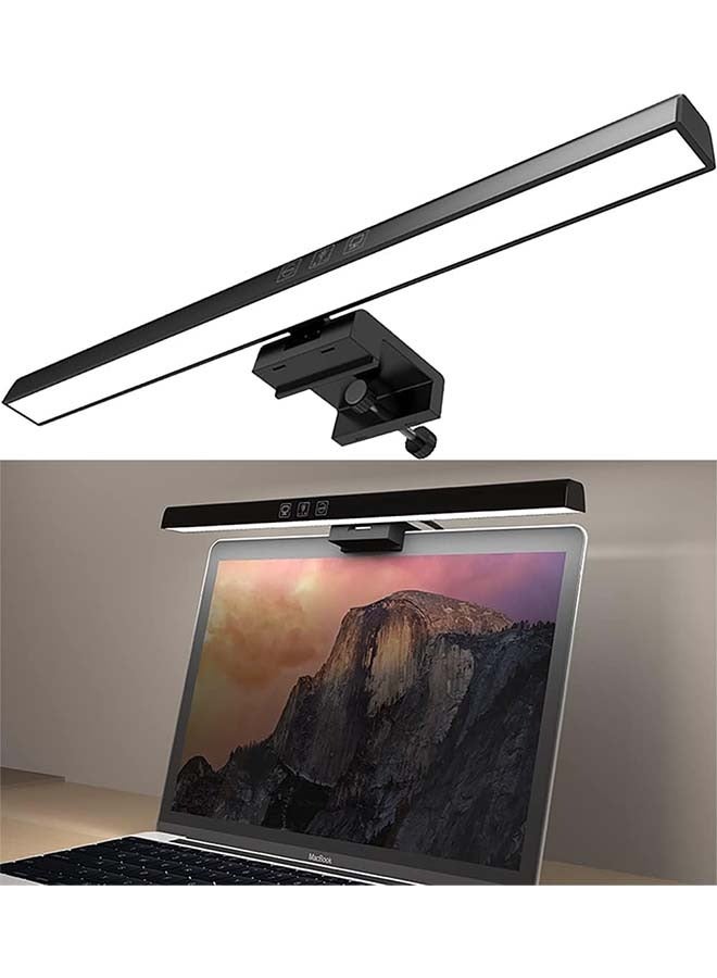 DURKU Monitor Light, LED Computer Monitor Lamp, Three lighting modes, Hue Adjustment Features,  E-Reading USB Powered Lamp, Touch Control, for Desk/Gaming/Office, Complements With Backlight-83x30x330mm - Image 1