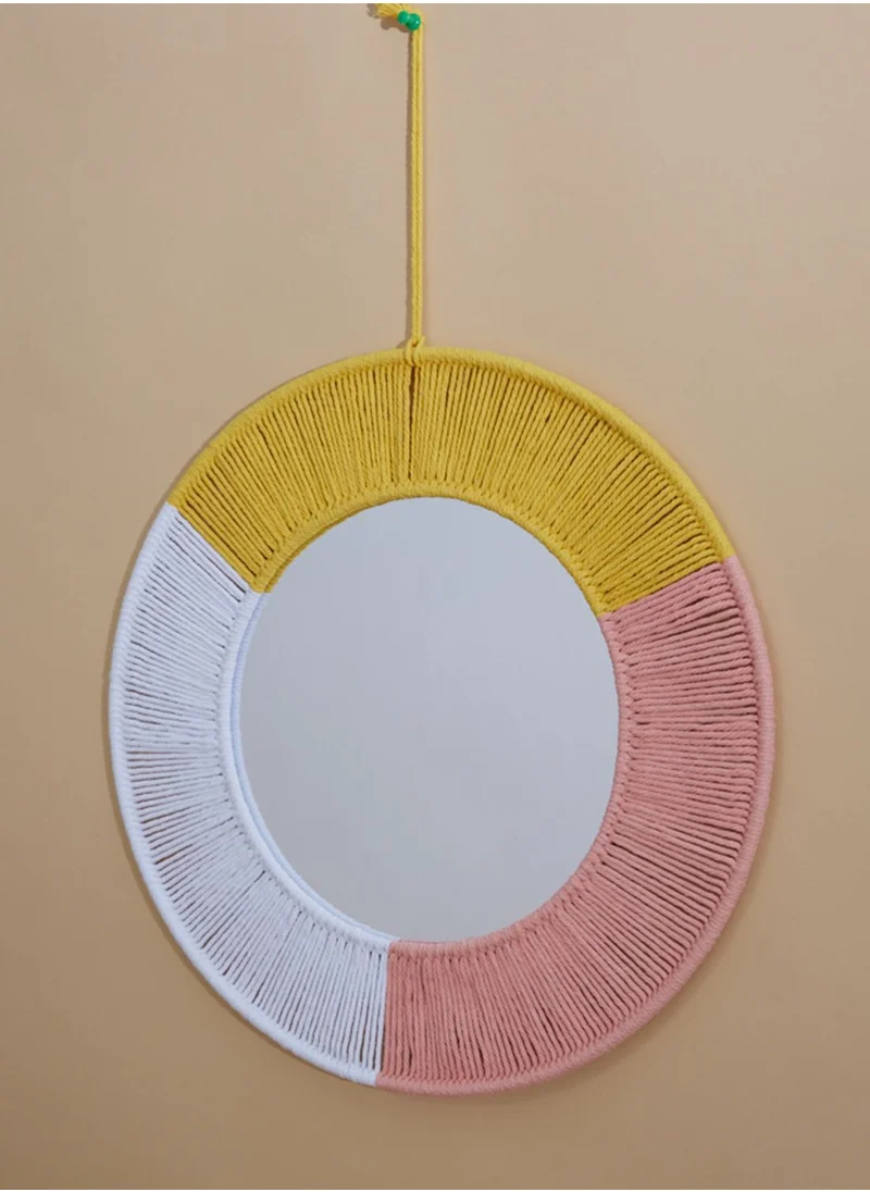 اورورا Round Wall Mirror Decoration