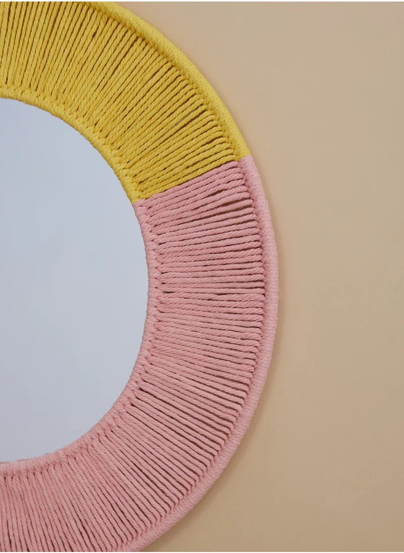 اورورا Round Wall Mirror Decoration