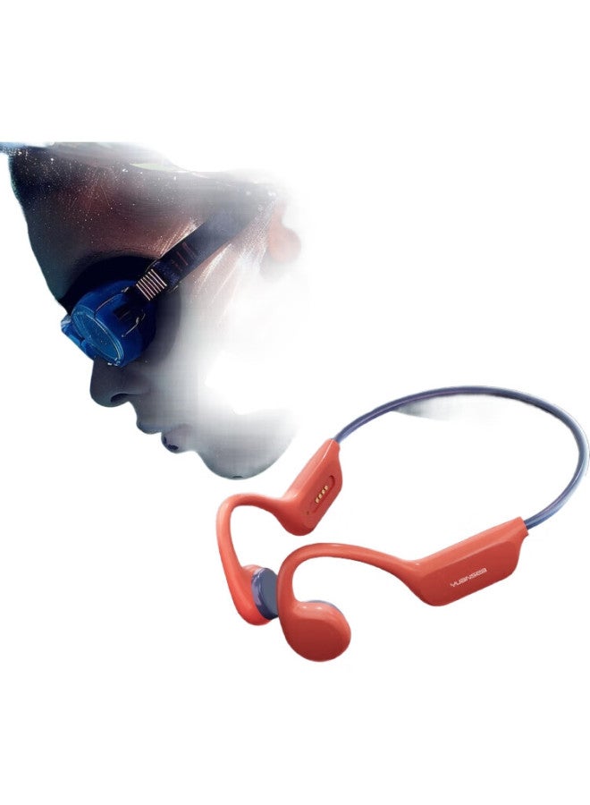 Garden World Yuan X7 Bone Conduction Headphones, Bluetooth Wireless, For Running, Sports, Swimming, Ipx8 Waterproof, 32Gb Memory, Mp3 Compatible, Suitable For Apple, Huawei, Xiaomi Phones - Image 2