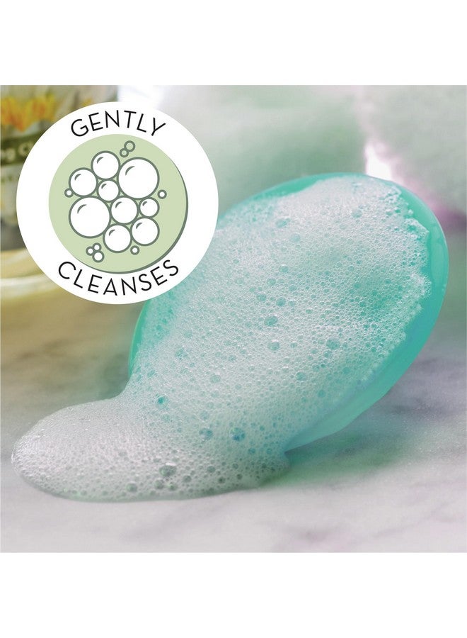 S&T INC. Exfoliating and Massaging Cradle Cap Bath Brushes for Baby, Silicone - 2 Inch x 2.5 Inch, Grey and Teal, 2 Pack - Image 3