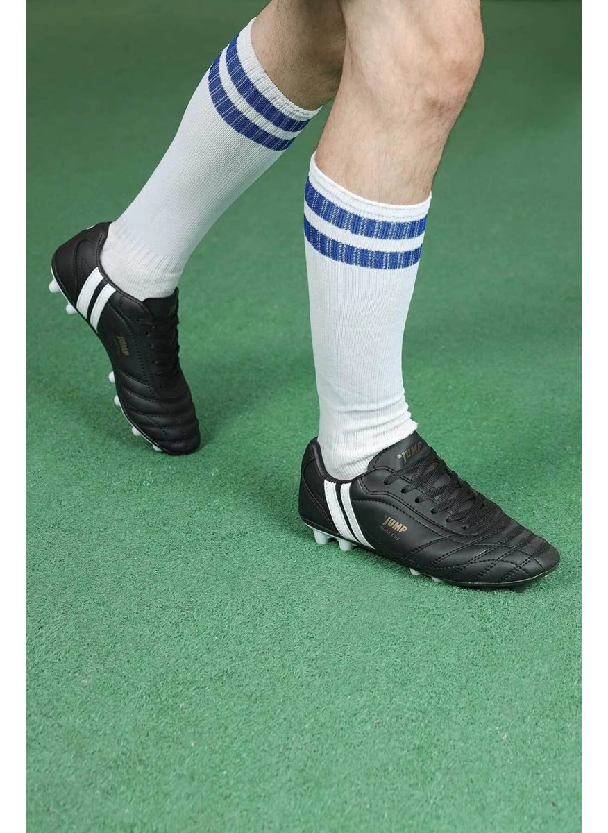 Jump 13256 Fg Black Football Cleats V8  - Image 1