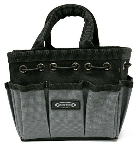 McGuire-Nicholas Mighty Bag Compact Tool Storage Tote, 7-Inch, Grey - Image 2