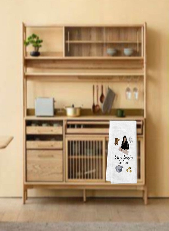 WCGXKO Ina Fans Gift Store Bought is Fine Kitchen Towel Foodie Lover Gift Ina Inspired Gift Tea Towel (Fine Towel) - Image 5