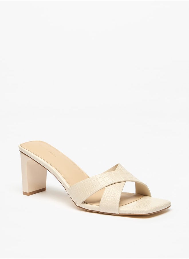 Flora Bella By Shoexpress Women Casual Slip On Block Heels  - Image 1