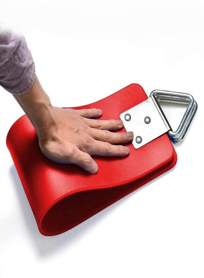 SSD RC SSD Flexible Heavy Duty Swing Seat Set with Metal Triangle Ring for Kids/Adults | Red | Weight Support Upto 300kg (RED01) - Image 5