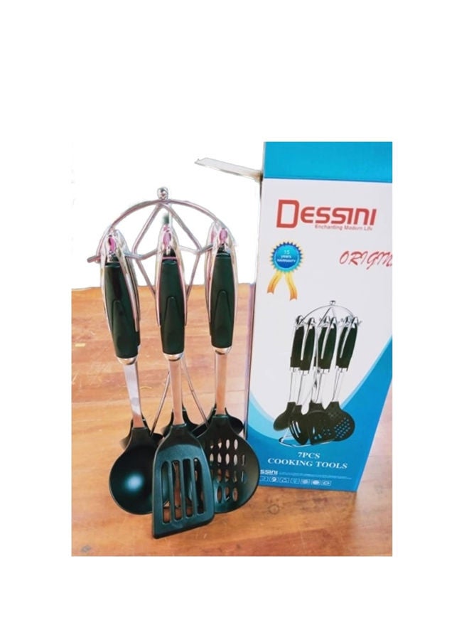 DESSINI مجموعة أدوات المطبخ 7 قطع ملعقة مسطحة