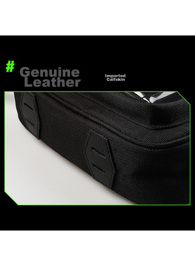 Meizu Crossbody Bag, Messenger Bag For Men And Women, Casual Shoulder Bag, Multifunctional Canvas Chest And Waist Pack, Large Capacity Phone Bag - Image 4