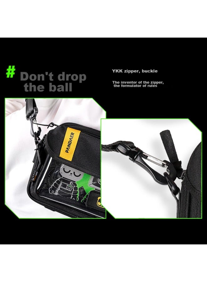 Meizu Crossbody Bag, Messenger Bag For Men And Women, Casual Shoulder Bag, Multifunctional Canvas Chest And Waist Pack, Large Capacity Phone Bag - Image 5