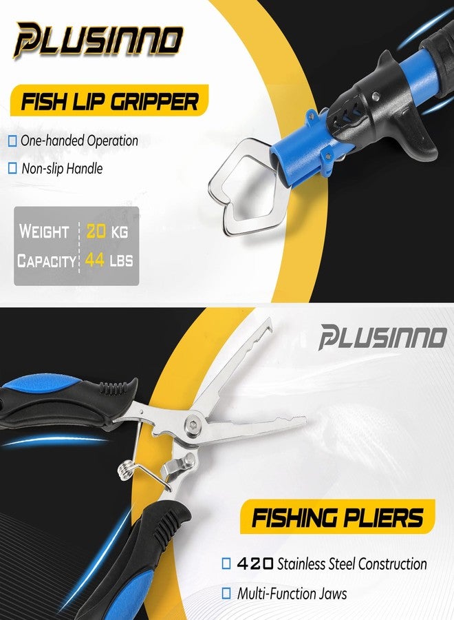 PLUSINNO Fishing Rod and Reel Combos Carbon Fiber Telescopic Fishing Pole with Reel Combo Sea Saltwater Freshwater Kit Fishing Rod Kit - Image 5