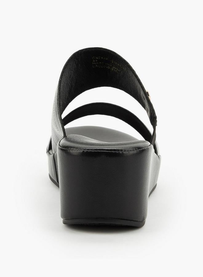 Flora Bella By Shoexpress Women Textured Wedge Heel Sandals - Image 5