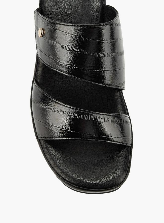 Flora Bella By Shoexpress Women Textured Wedge Heel Sandals - Image 4