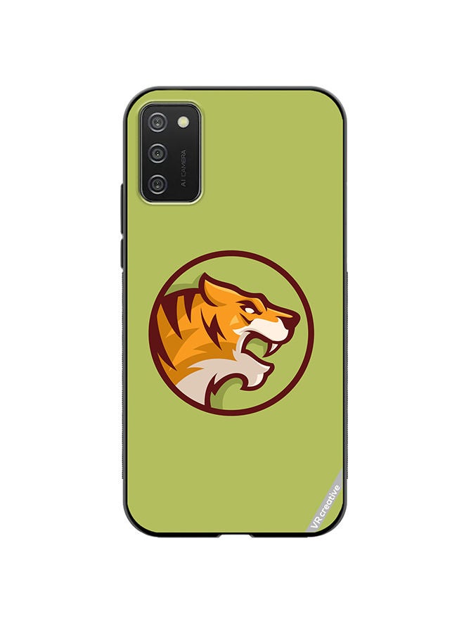 VR CREATIVE Protective Case Cover For Samsung Galaxy A02s Tiger Design Multicolour - Image 1