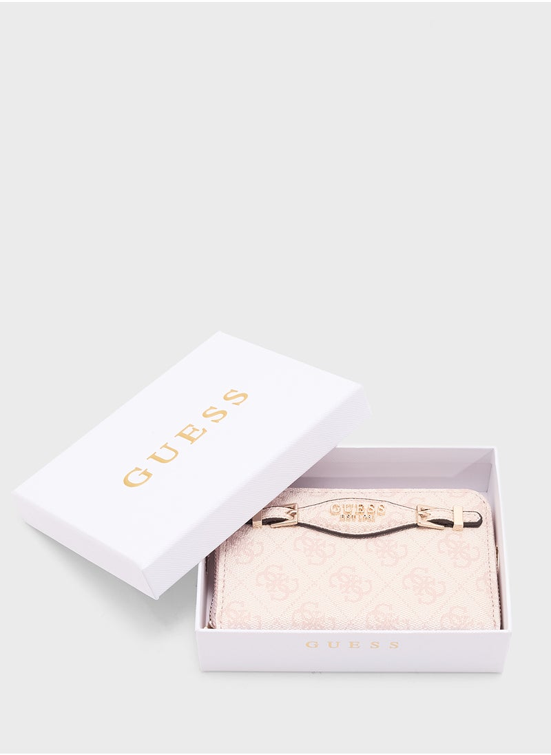 GUESS KATYA SLG MEDIUM ZIP AROUND  - Image 5