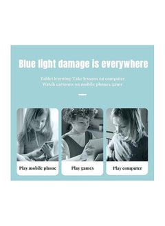 RATSAW Anti-Blue Light Blocking Glasses Kids Anti Glare Eyestrain UV TV Phone Children Silicone Safety Eyewear for Boys and Girls Age 3-12  - Image 4