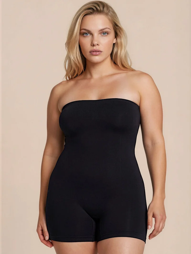 HICCUP Premium Seamless Strapless Shaping Bodysuit Shapewear