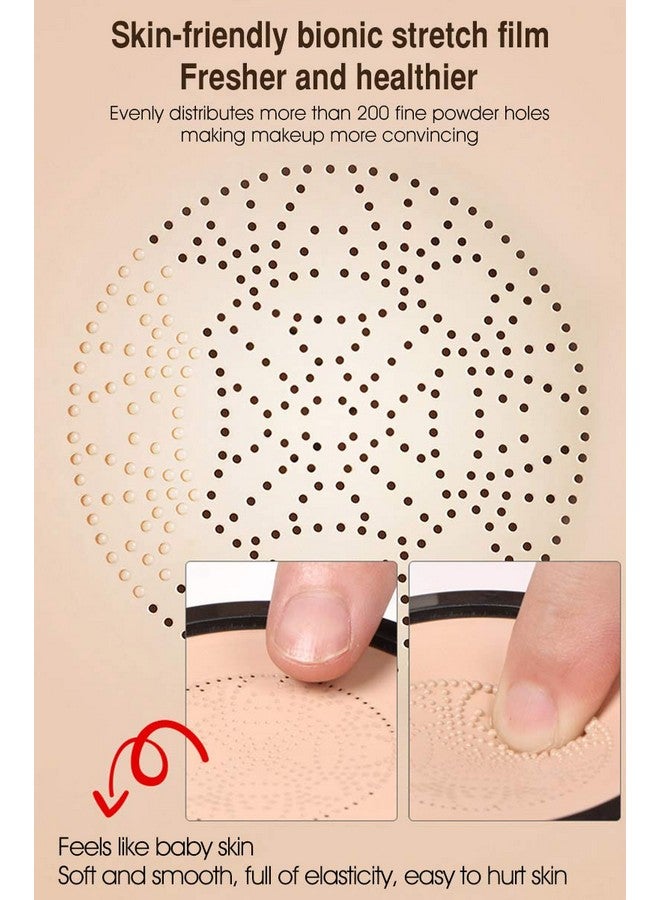 Aooba Air Cushion Cc Cream Moisturizing Concealer Mushroom Head Brush Waterproof Makeup Foundation Moisture Bb Cream For Women Girls (Flower) - Image 5