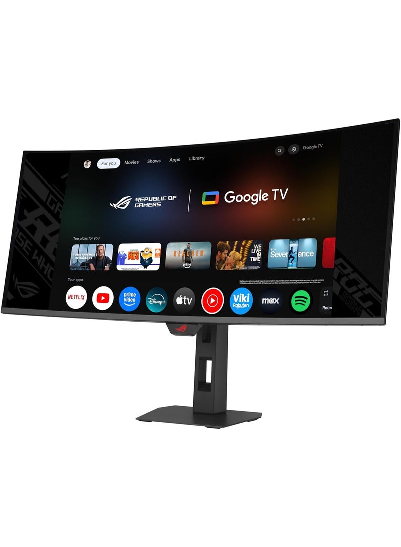 أسوس شاشة الألعاب المنحنية ROG Strix OLED XG34WCDMTG بحجم 34 بوصة UWQHD، 240 هرتز، 0.03 مللي ثانية (90LM0B10-B02171) - Image 2